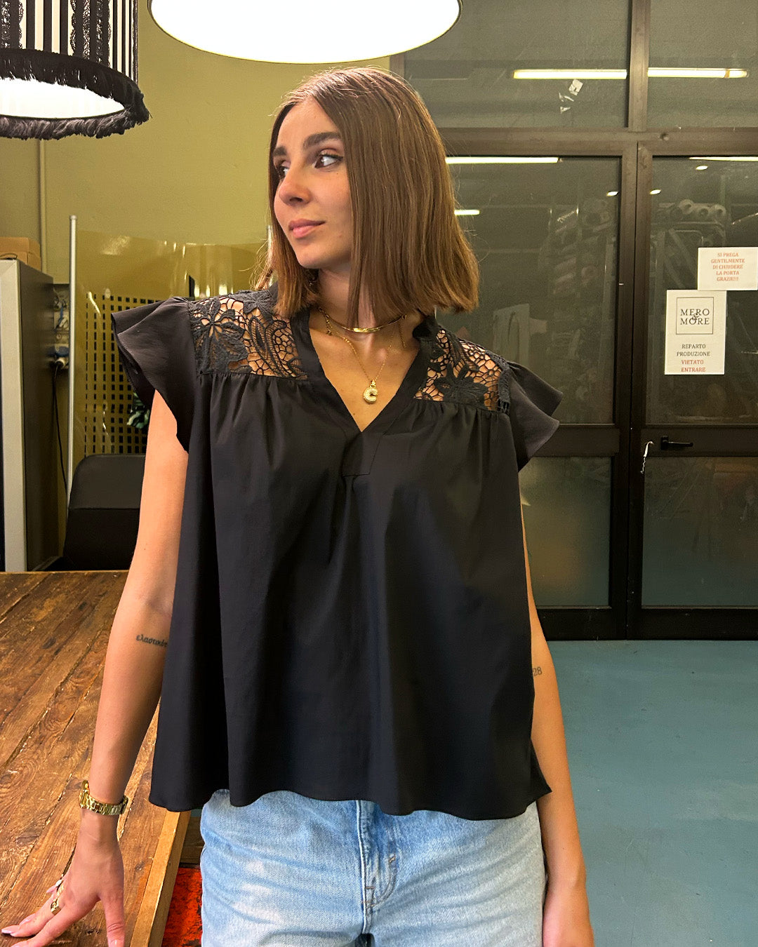Blusa Pizzo