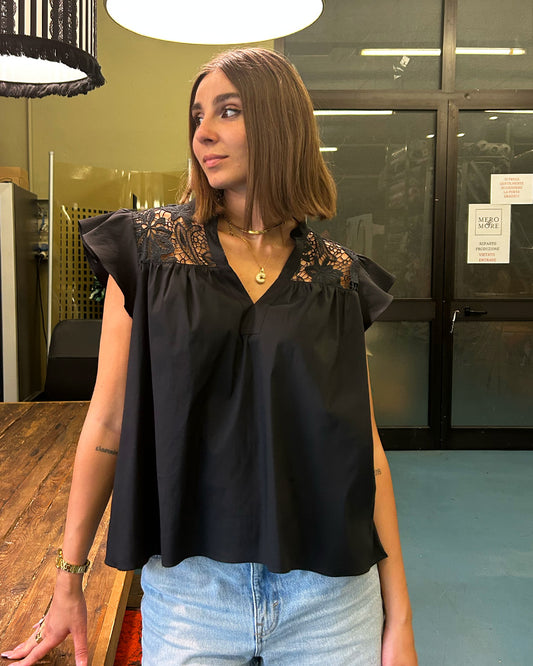 Blusa Pizzo