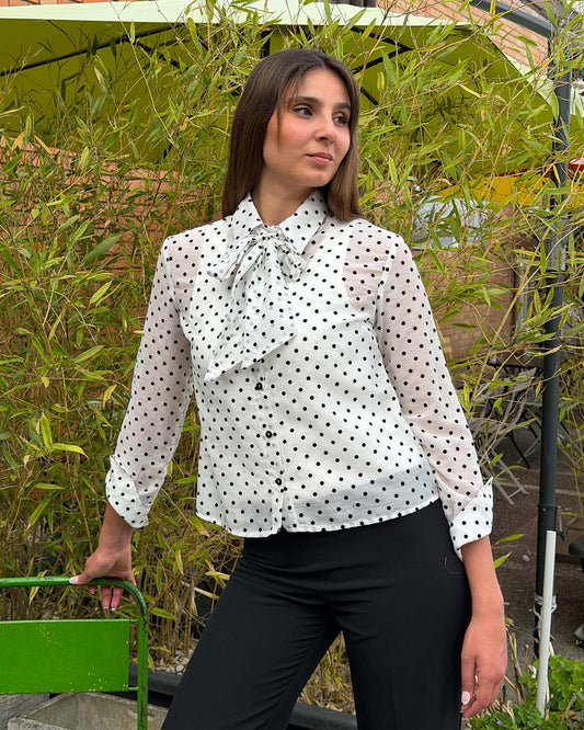 Camicia fiocco